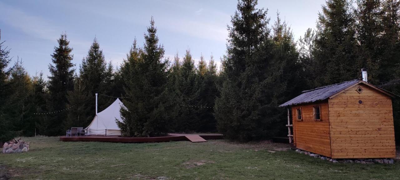 Kuusehaldja Glamping Hotell Kohila Eksteriør bilde