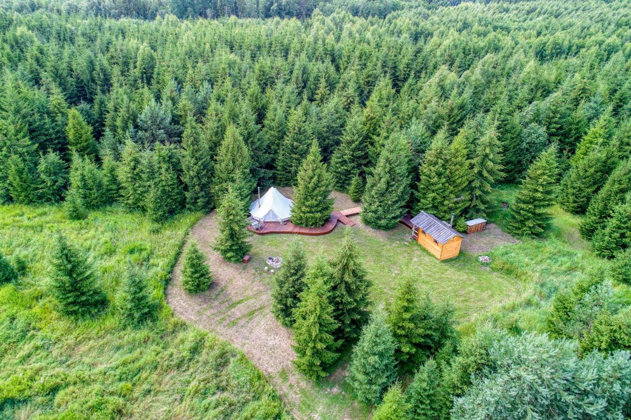 Kuusehaldja Glamping Hotell Kohila Eksteriør bilde