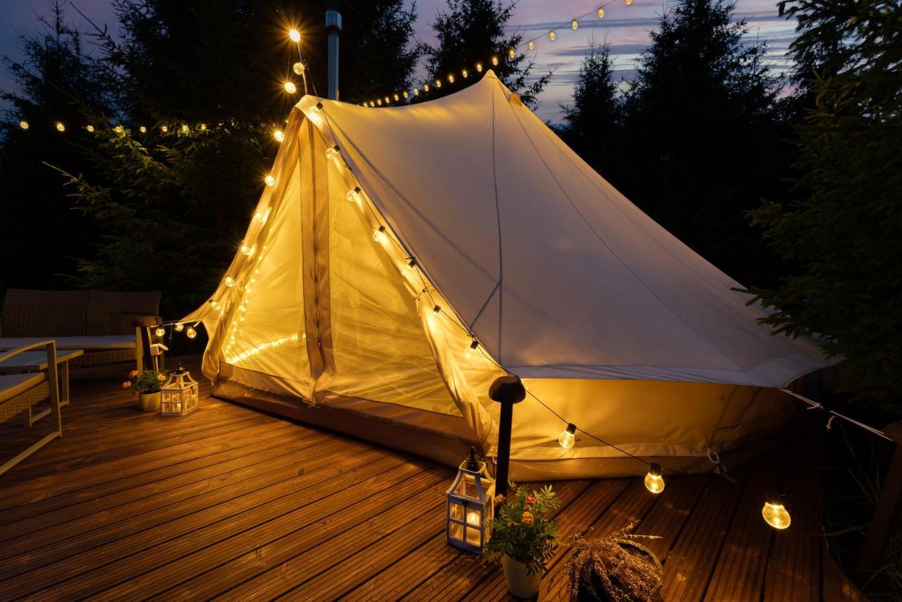 Kuusehaldja Glamping Hotell Kohila Eksteriør bilde